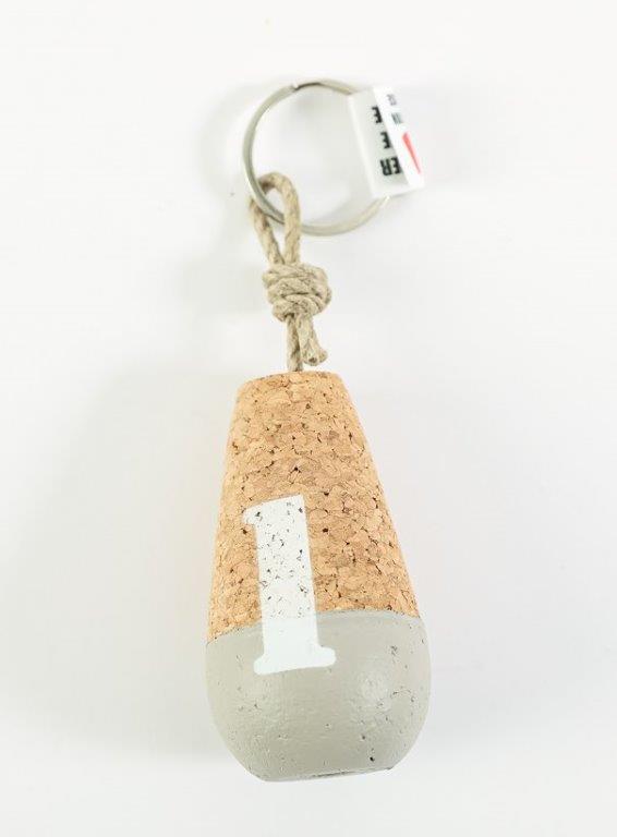 Cork Floating Keychain