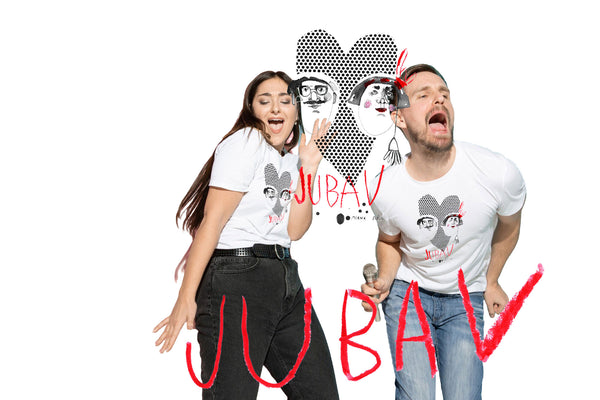 T-SHIRT short sleeve shirt - male/female 'Love'