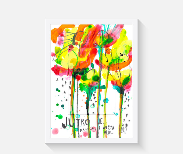 It's morning, coffee and nothing more...