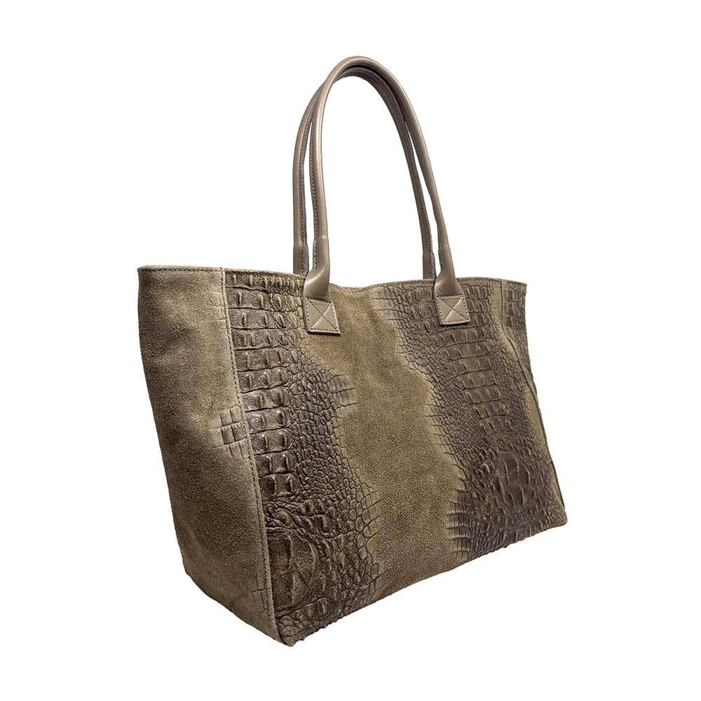 Large Wearable Shoulder Shopper Bag for Women in Leather - K062