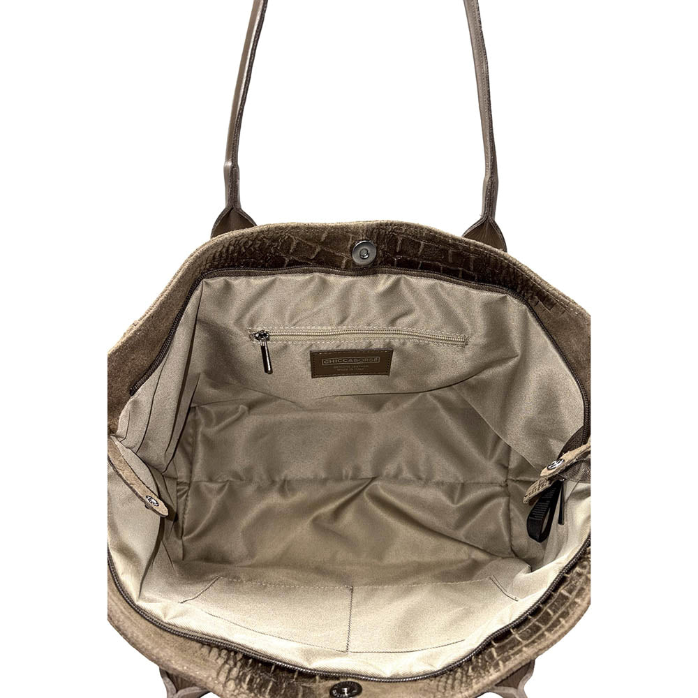 Large Wearable Shoulder Shopper Bag for Women in Leather - K062