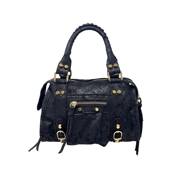 Small Handbag in Matte Leather with Studs - ART. K072