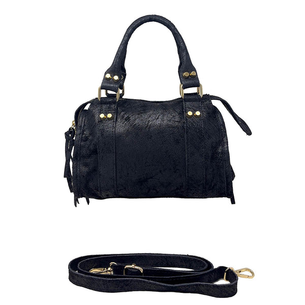 Borsa a Mano Piccola in Pelle Opaca con Borchie - ART. K072