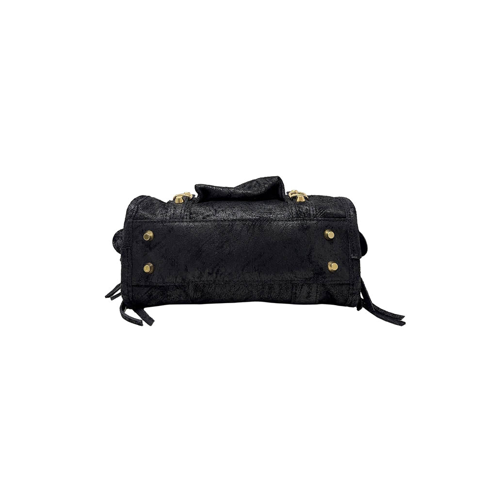 Borsa a Mano Piccola in Pelle Opaca con Borchie - ART. K072