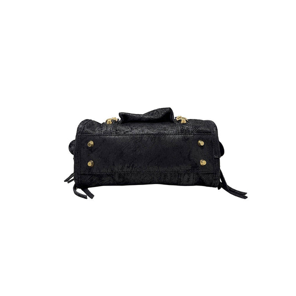 Borsa a Mano Piccola in Pelle Opaca con Borchie - ART. K072