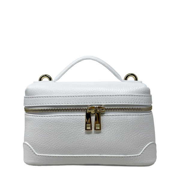 Leather Handheld Beauty Bag - K078