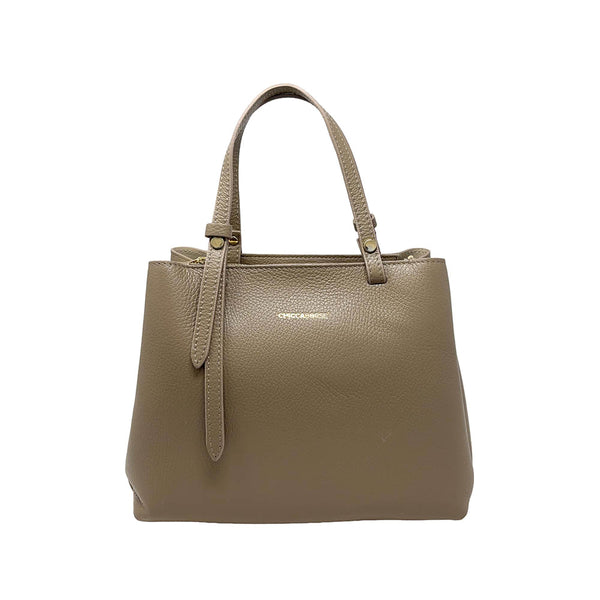 Elegant Women's Handbag in Hammered Leather with Shoulder Strap - ART. K103