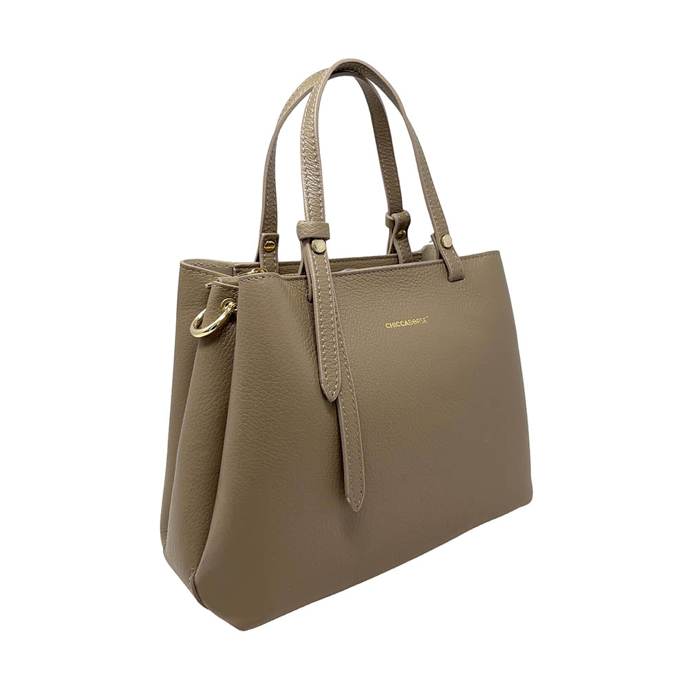 Elegant Women's Handbag in Hammered Leather with Shoulder Strap - ART. K103