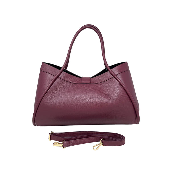 Elegant Women's Handbag with Hammered Leather Shoulder Strap - ART. K105