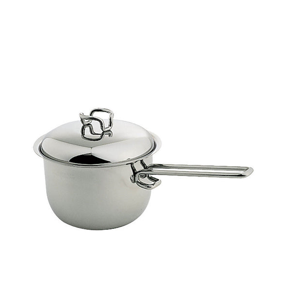 KAREN - SAUCEPAN WITH ONE HANDLE 18 cm WITH LID - SERAFINO ZANI