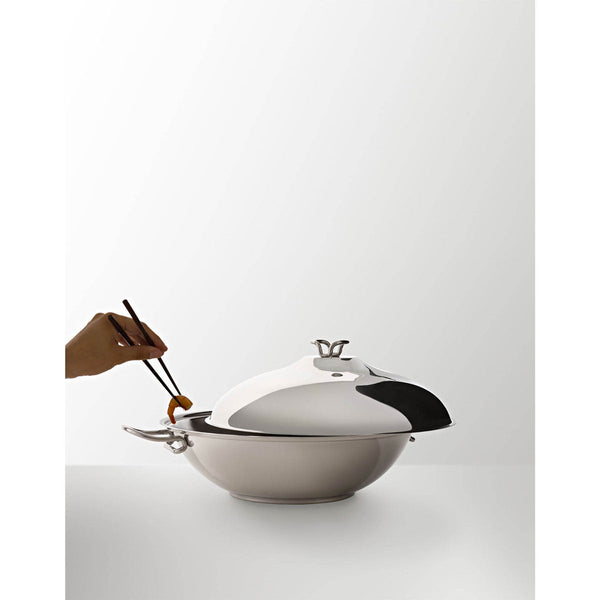Karen - CHINESE WOK WITH LID - SERAFINO ZANI