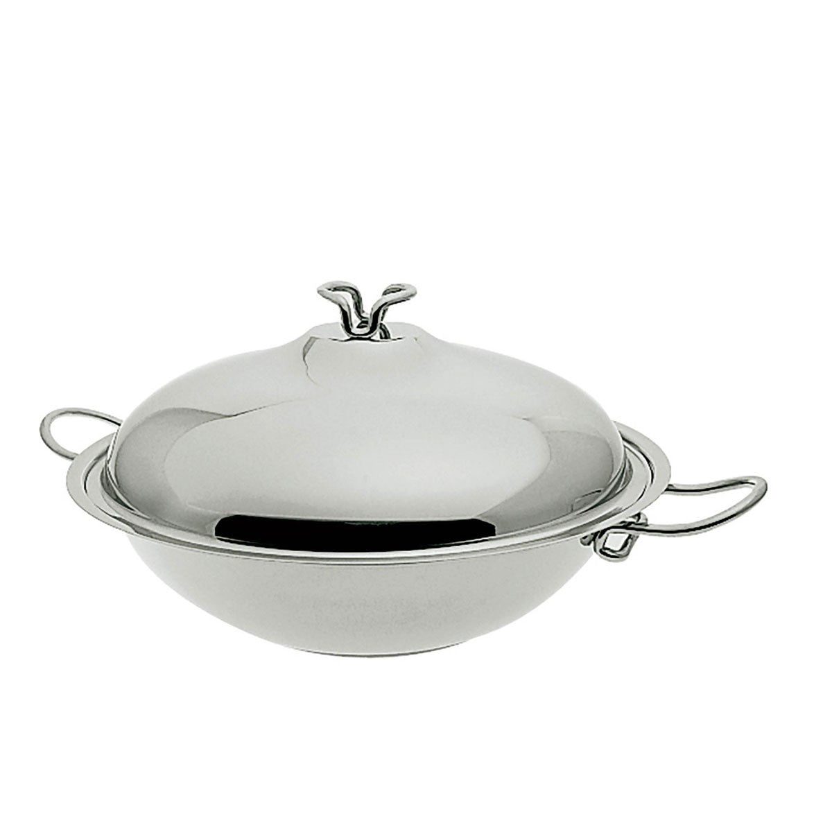 Karen - CHINESE WOK WITH LID - SERAFINO ZANI