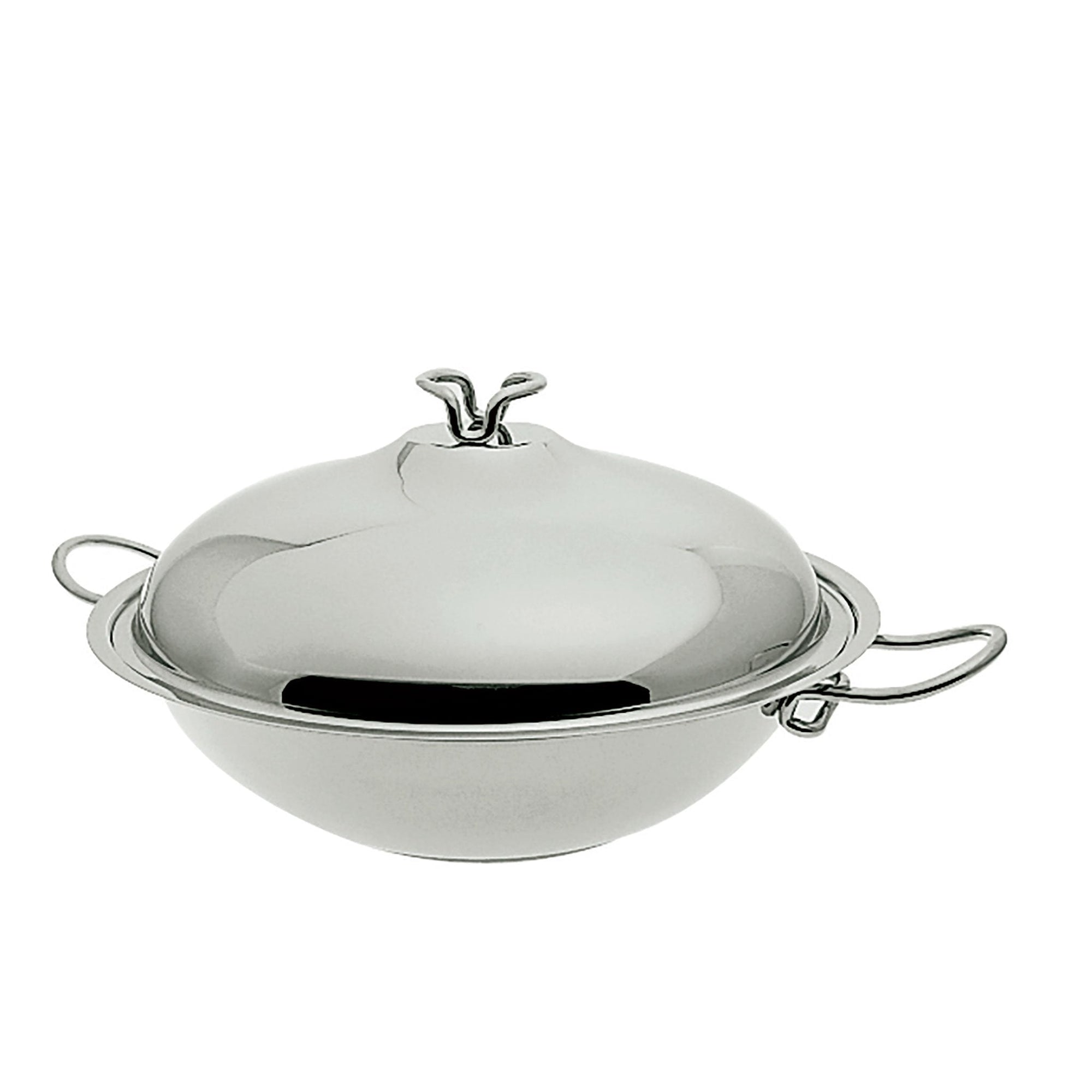 Karen - CHINESE WOK WITH LID - SERAFINO ZANI