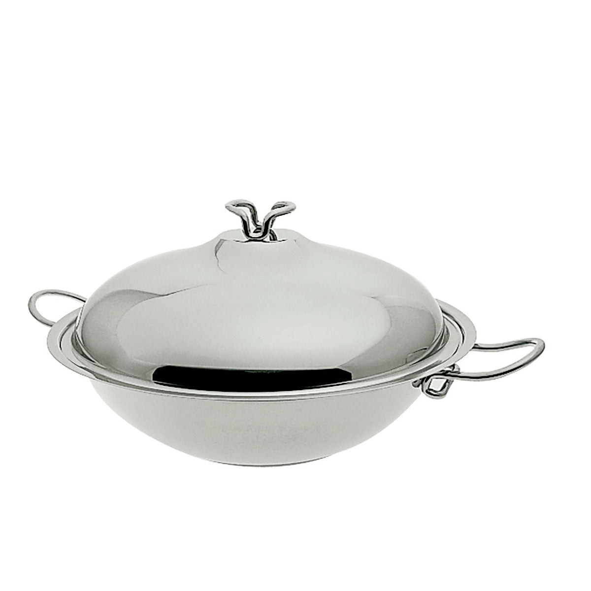 Karen - CHINESE WOK WITH LID - SERAFINO ZANI