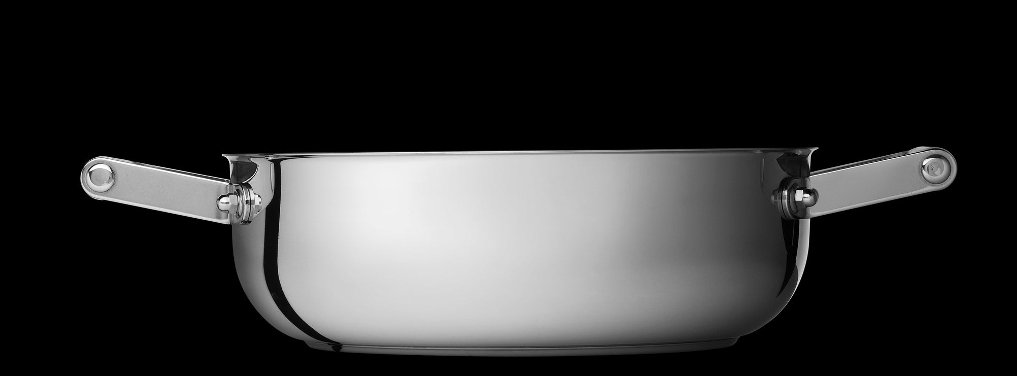 VICKERS - 32 cm SAUCEPAN WITH LID - SERAFINO ZANI