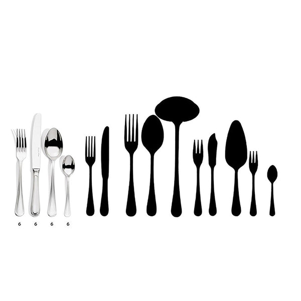 ENGLISH - 24 PC SET - SERAFINO ZANI
