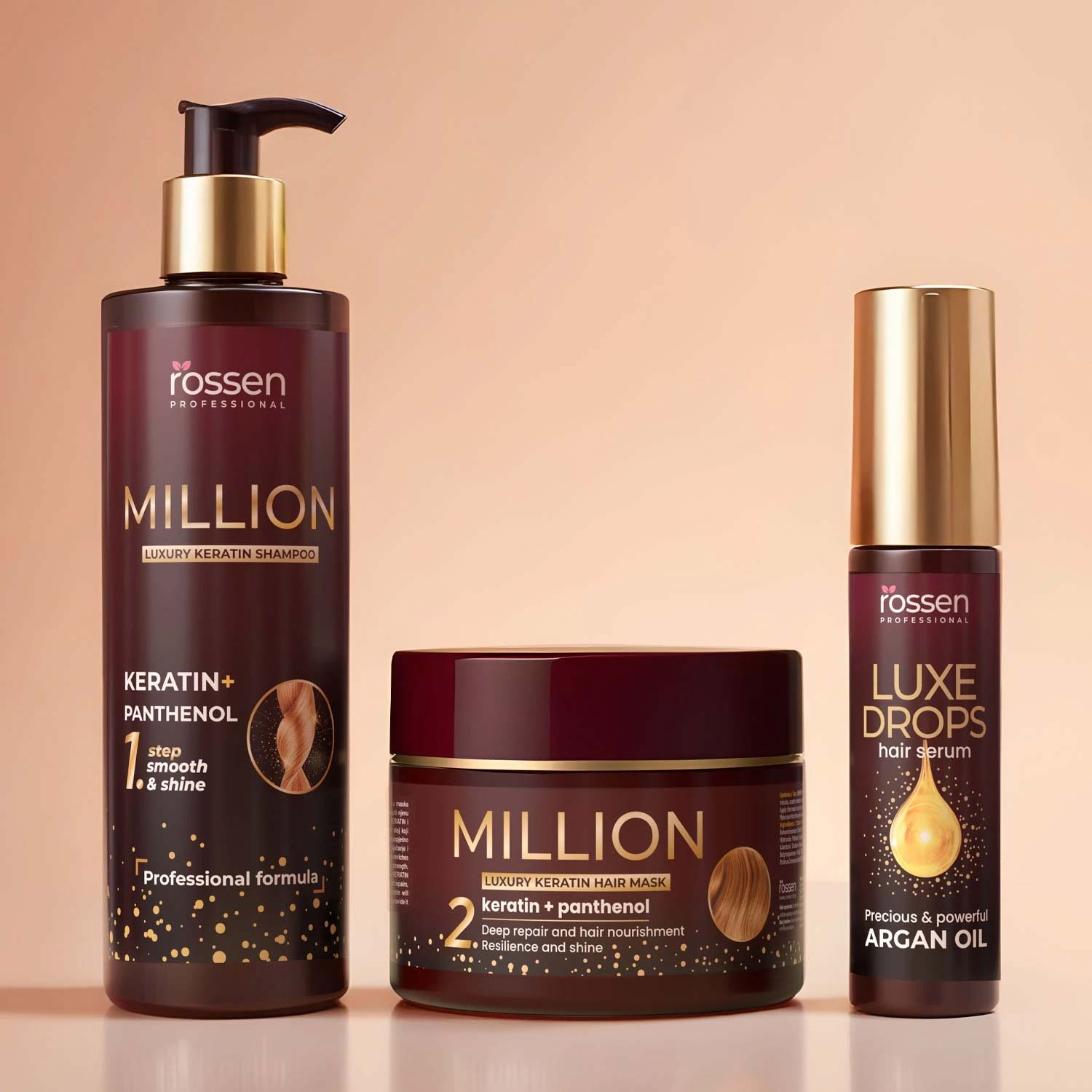 Linea Professionale di Cheratina Million