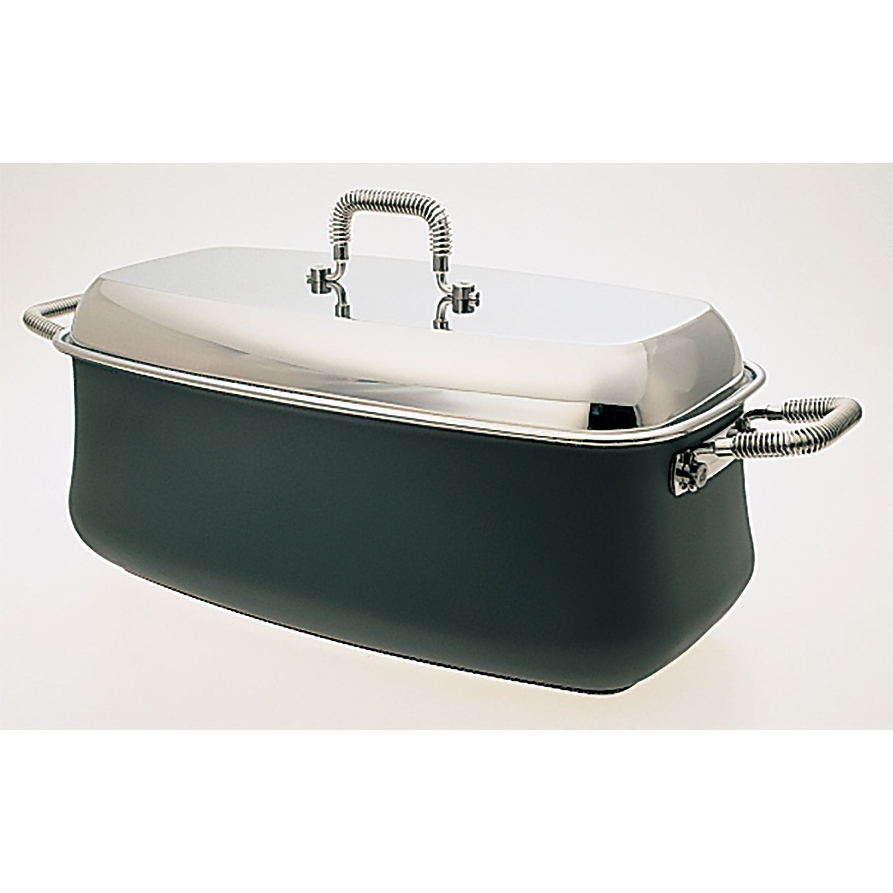 THEMA TITANIUM - OVAL POT WITHOUT LID - SERAFINO ZANI