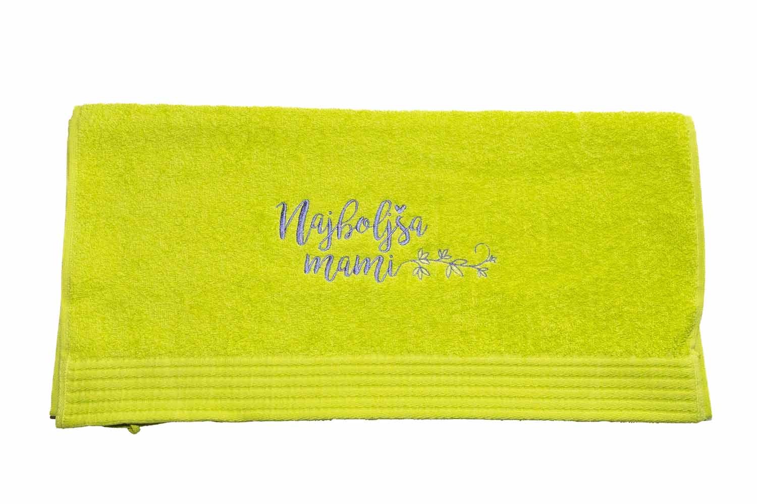 Towel with the inscription Mom