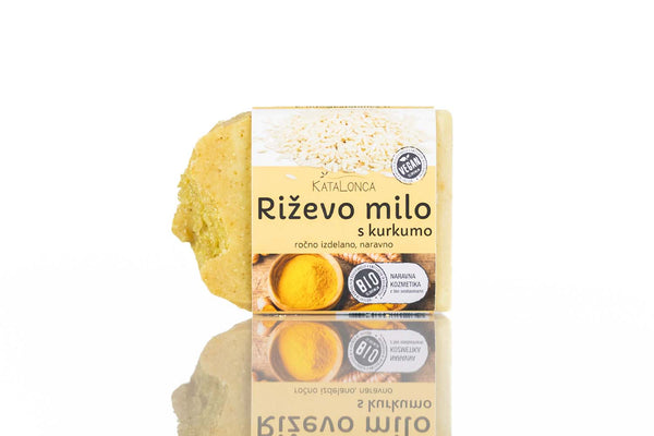 Rice Soap with Turmeric