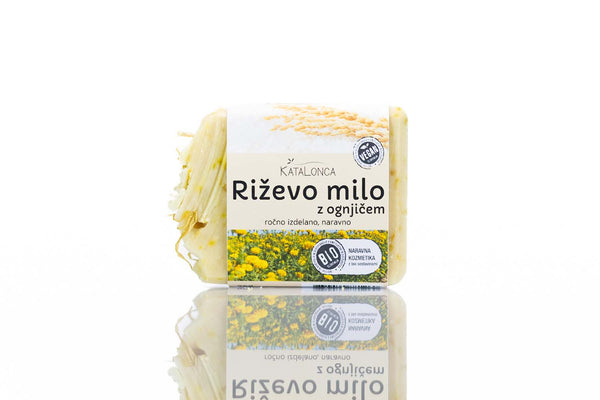Riževo milo z ognjičem
