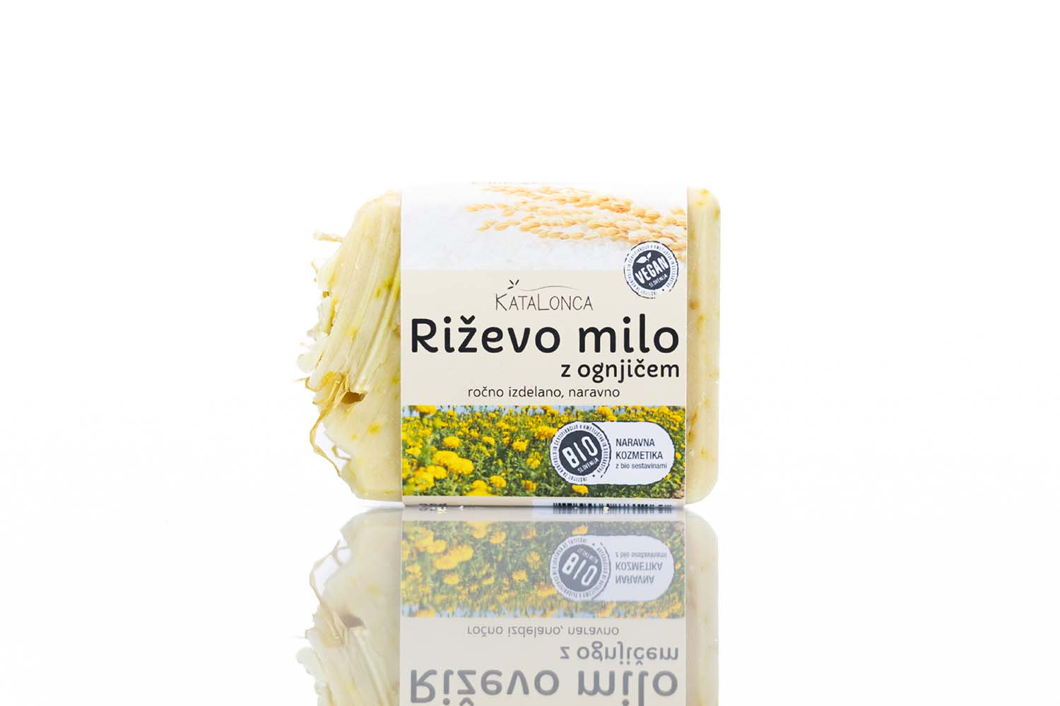 Riževo milo z ognjičem