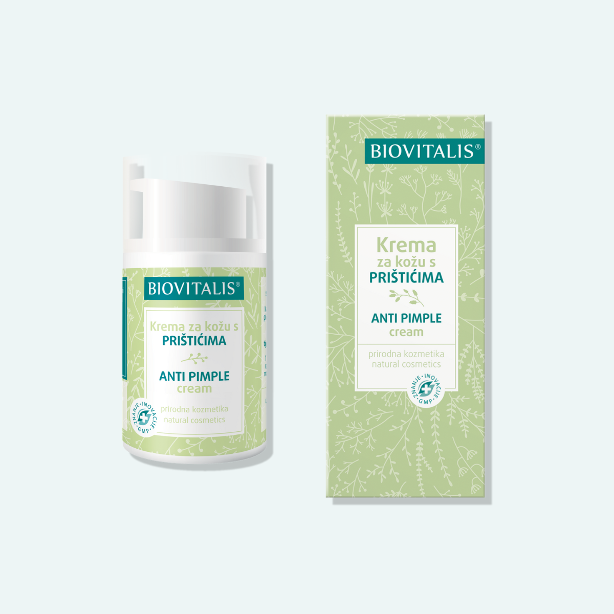 BIOVITALIS Krema za kožu s prištićima