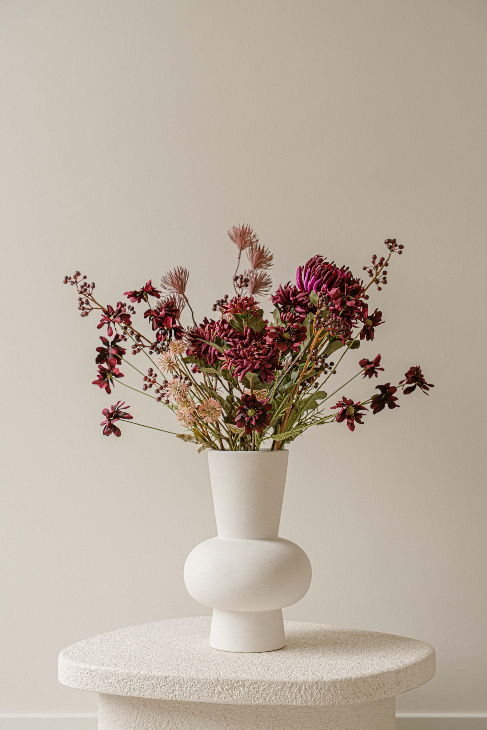 Silk Bouquet - Autumn Bouquet Purple