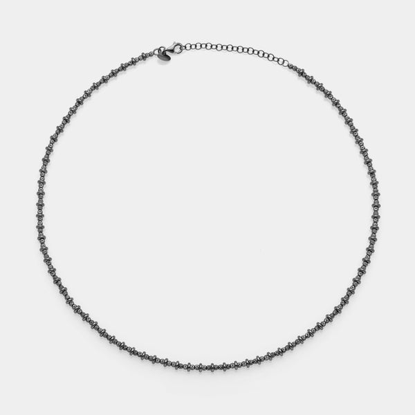 Brushed Silver Necklace ref. LC10