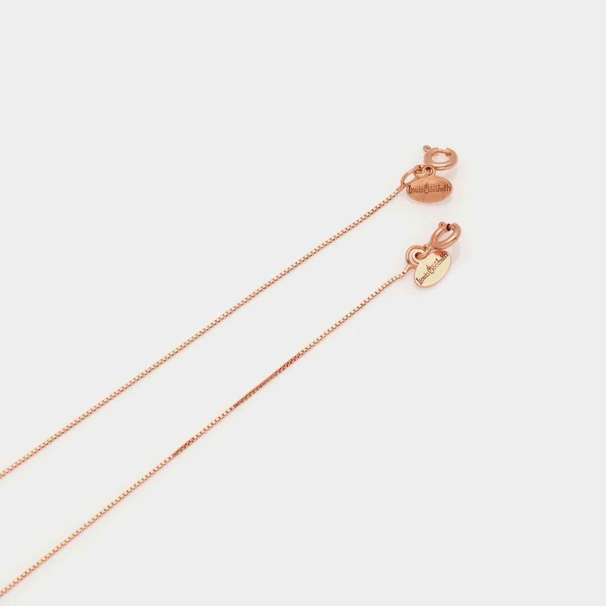 VENETA chain in rose silver