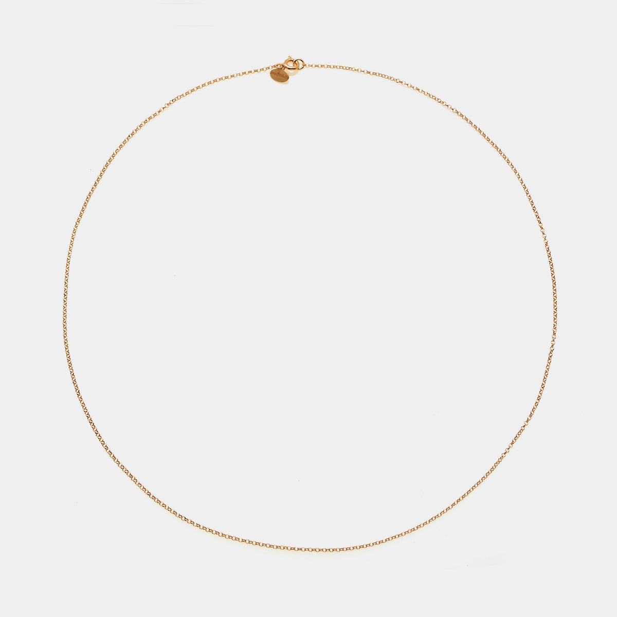 ROLO' DIAMANTATED Chain in Gold-Plated Silver