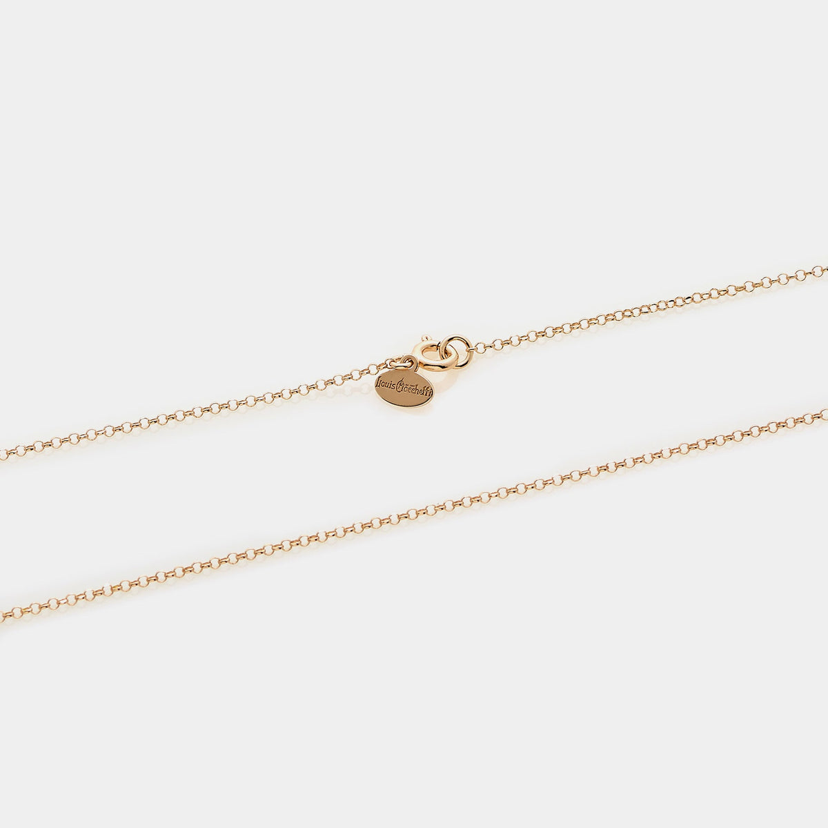 ROLO' DIAMANTATED Chain in Gold-Plated Silver