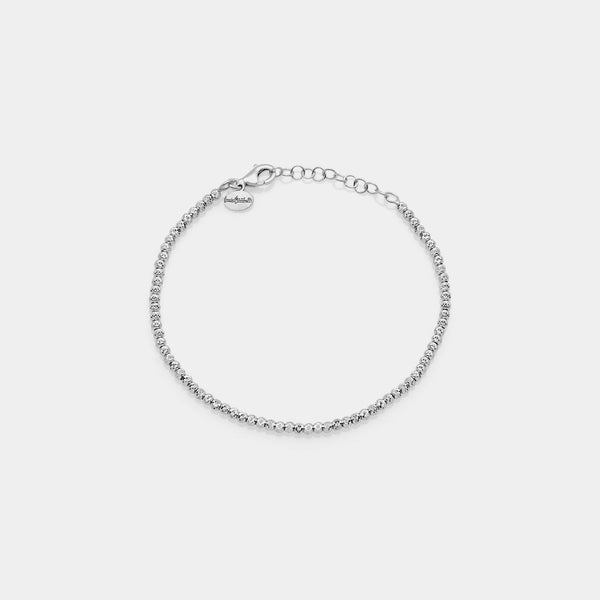 XL Rhodium-Plated Silver Bracelet ref. LC11-L