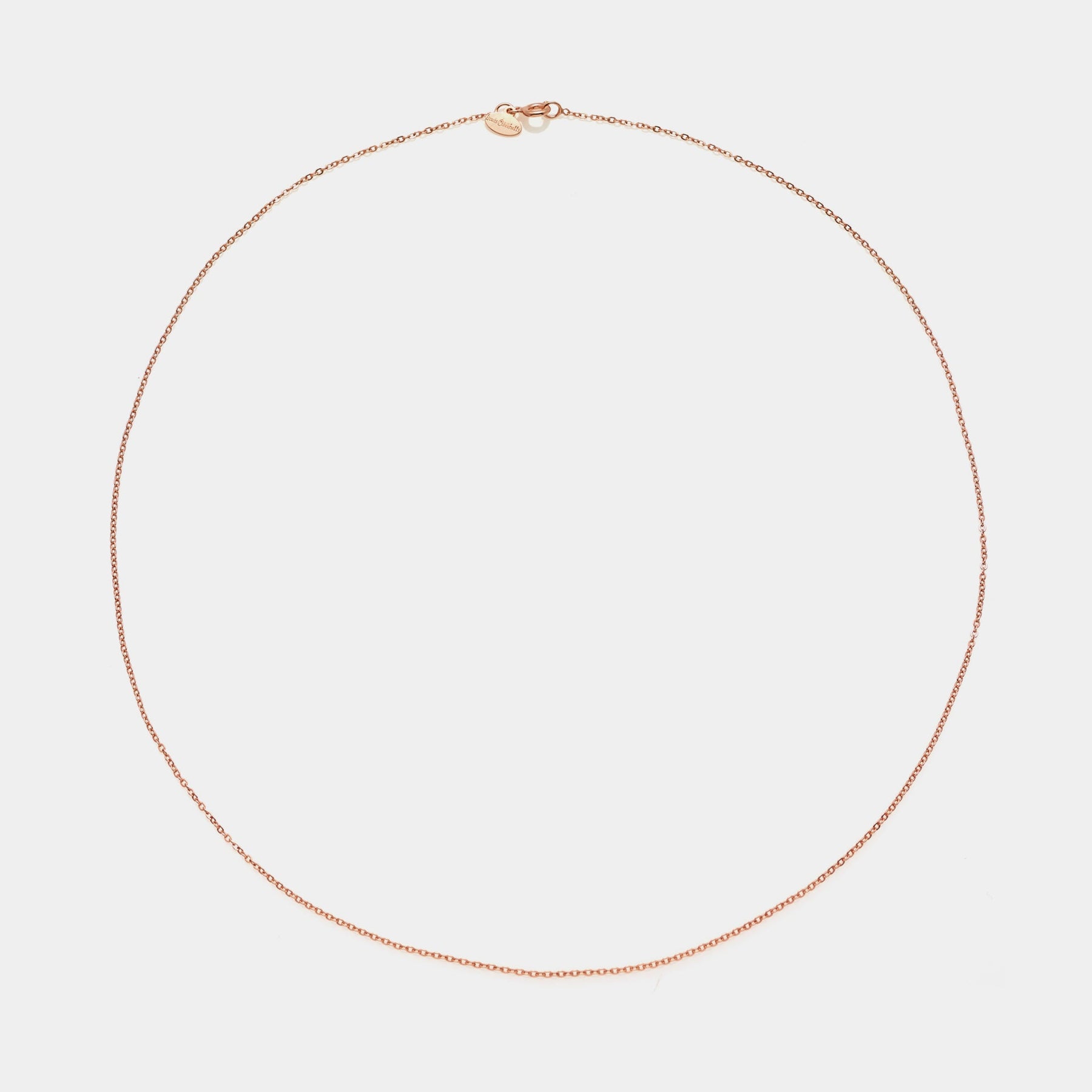 FORZATINA BRILLANTATA Chain in Rose Silver