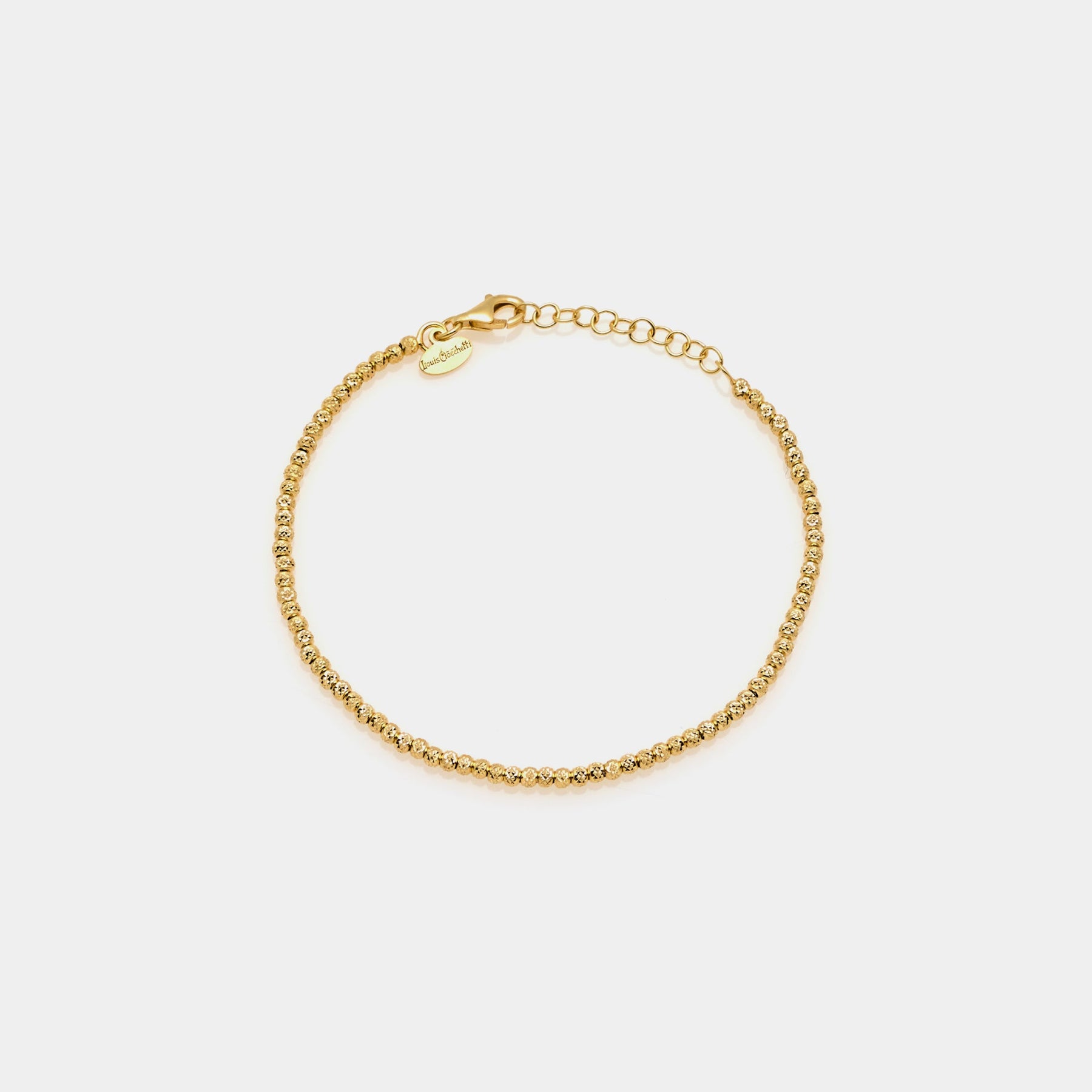 Silver bracelet plated in yellow gold ref. LC12