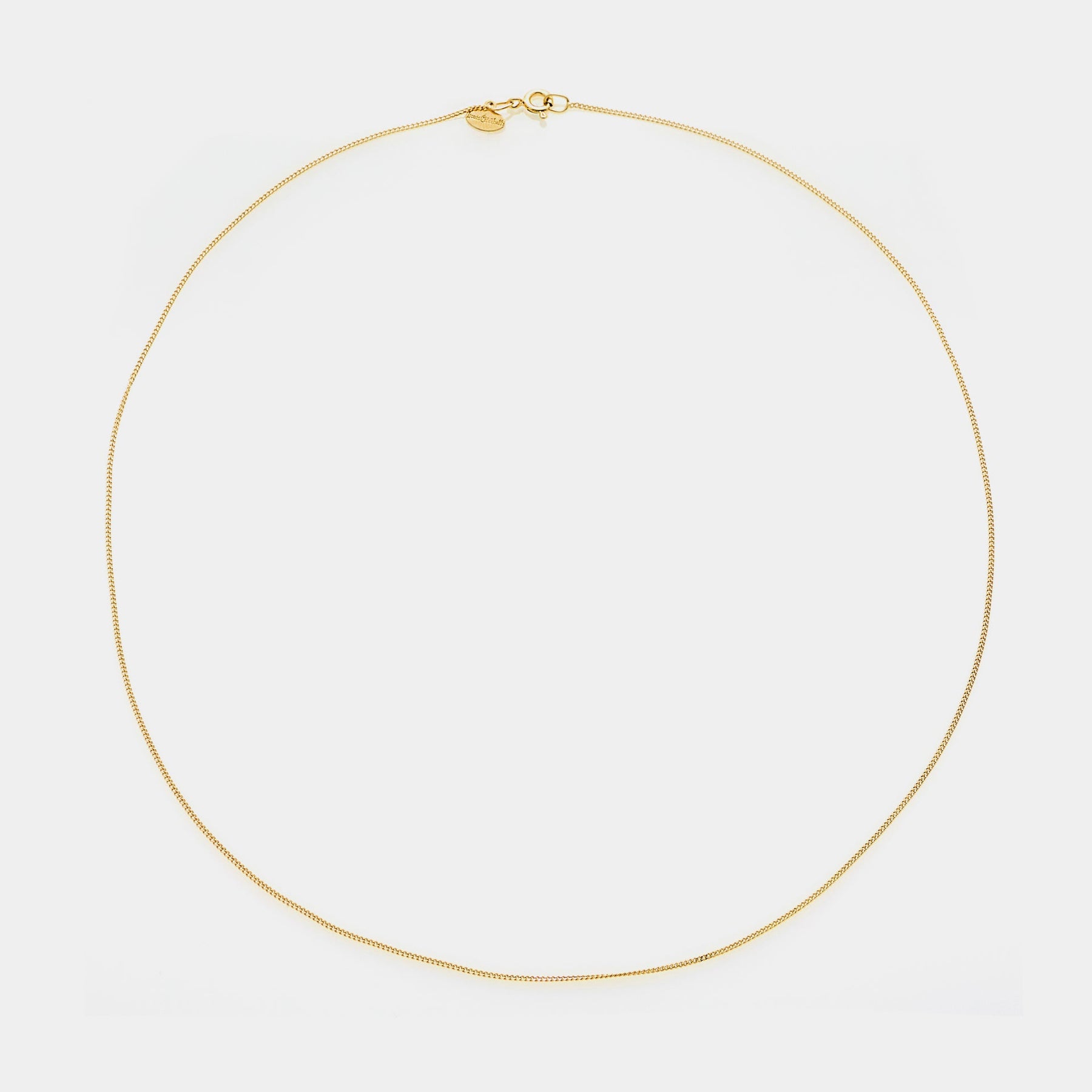 Diamond-cut or Barbazale chain in gold-plated silver