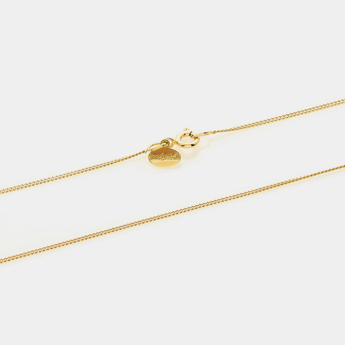 Diamond-cut or Barbazale chain in gold-plated silver