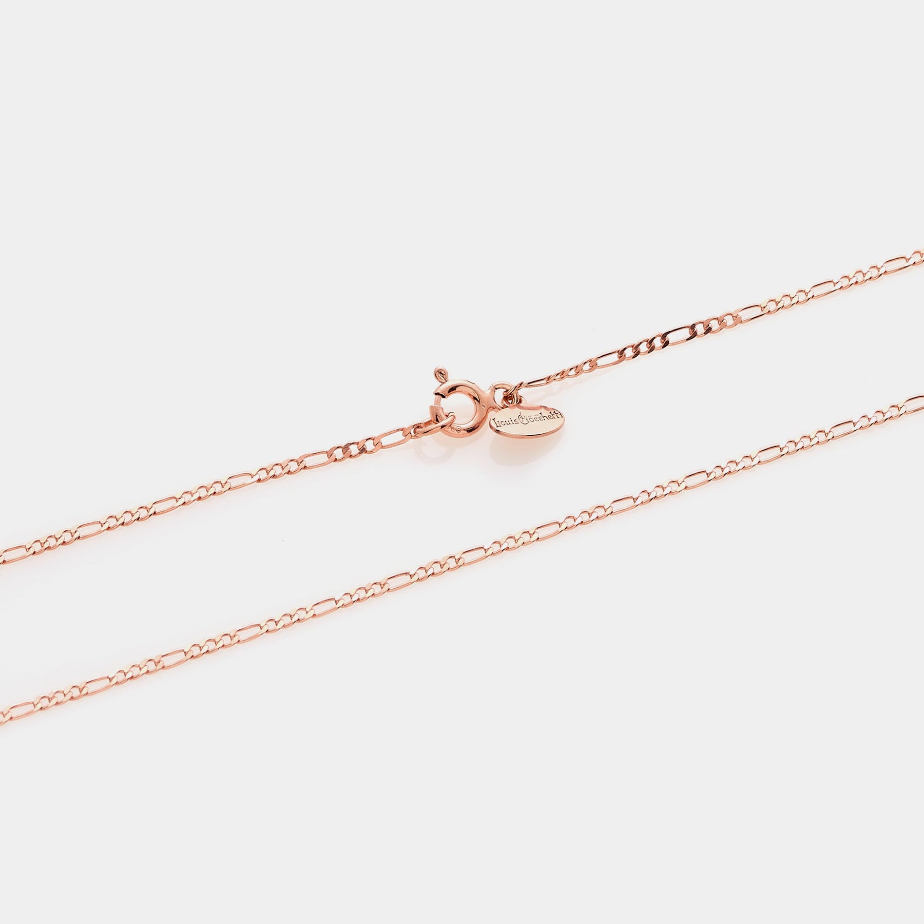 FIGARO link chain in rose silver