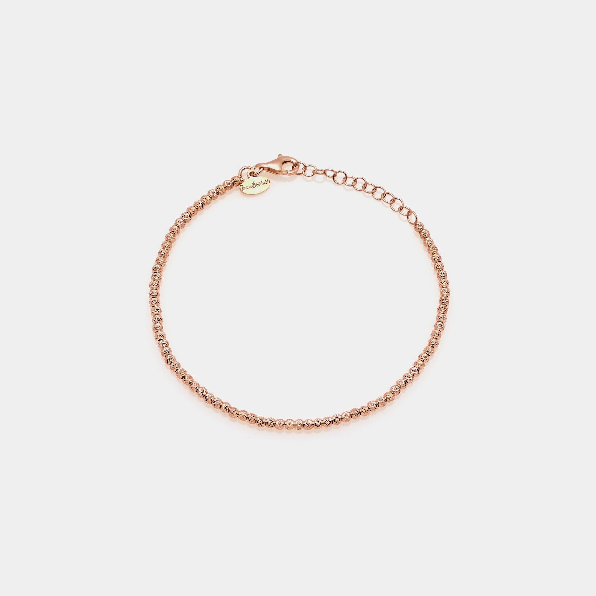 Rose Gold Plated Silver Anklet ref. LC14-C