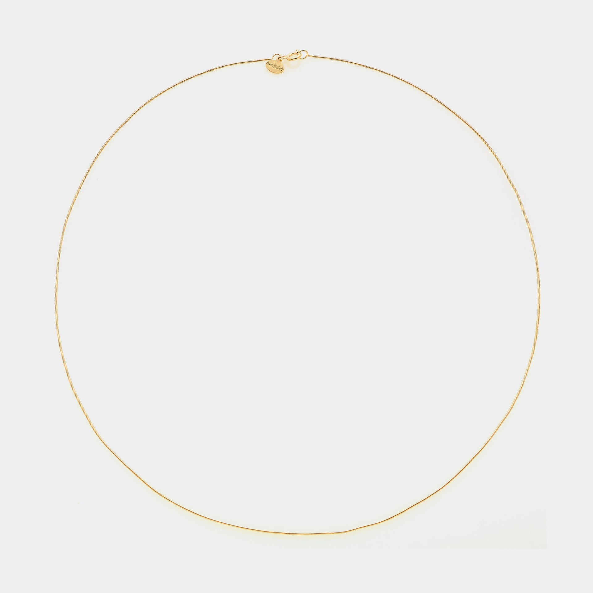 Coda di Topo Chain in Gold-Plated Silver