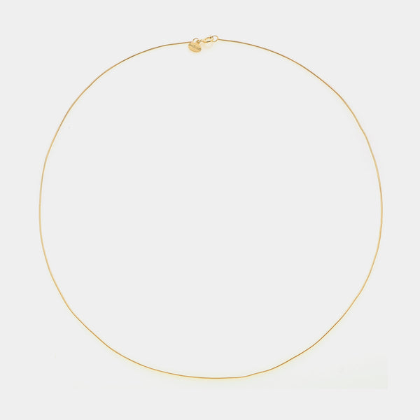 Coda di Topo Chain in Gold-Plated Silver