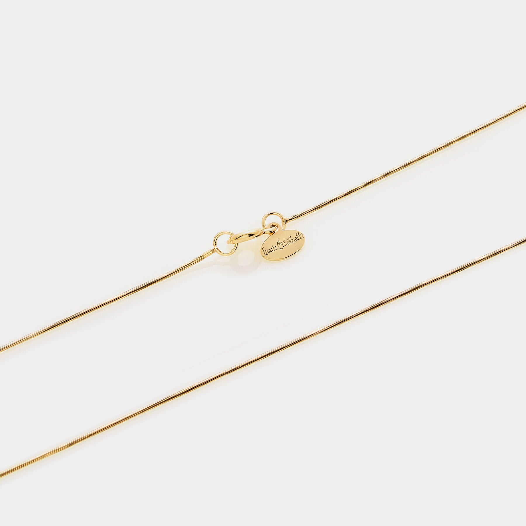 Coda di Topo Chain in Gold-Plated Silver