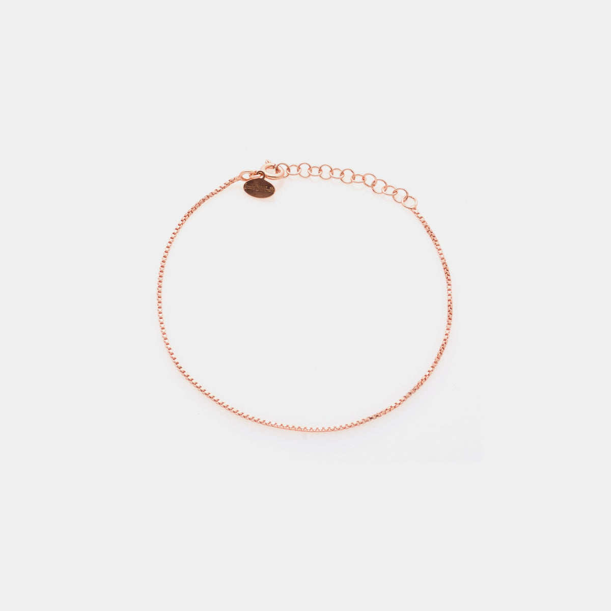 VENETIAN Link Bracelet in Rose Silver ref. LC171