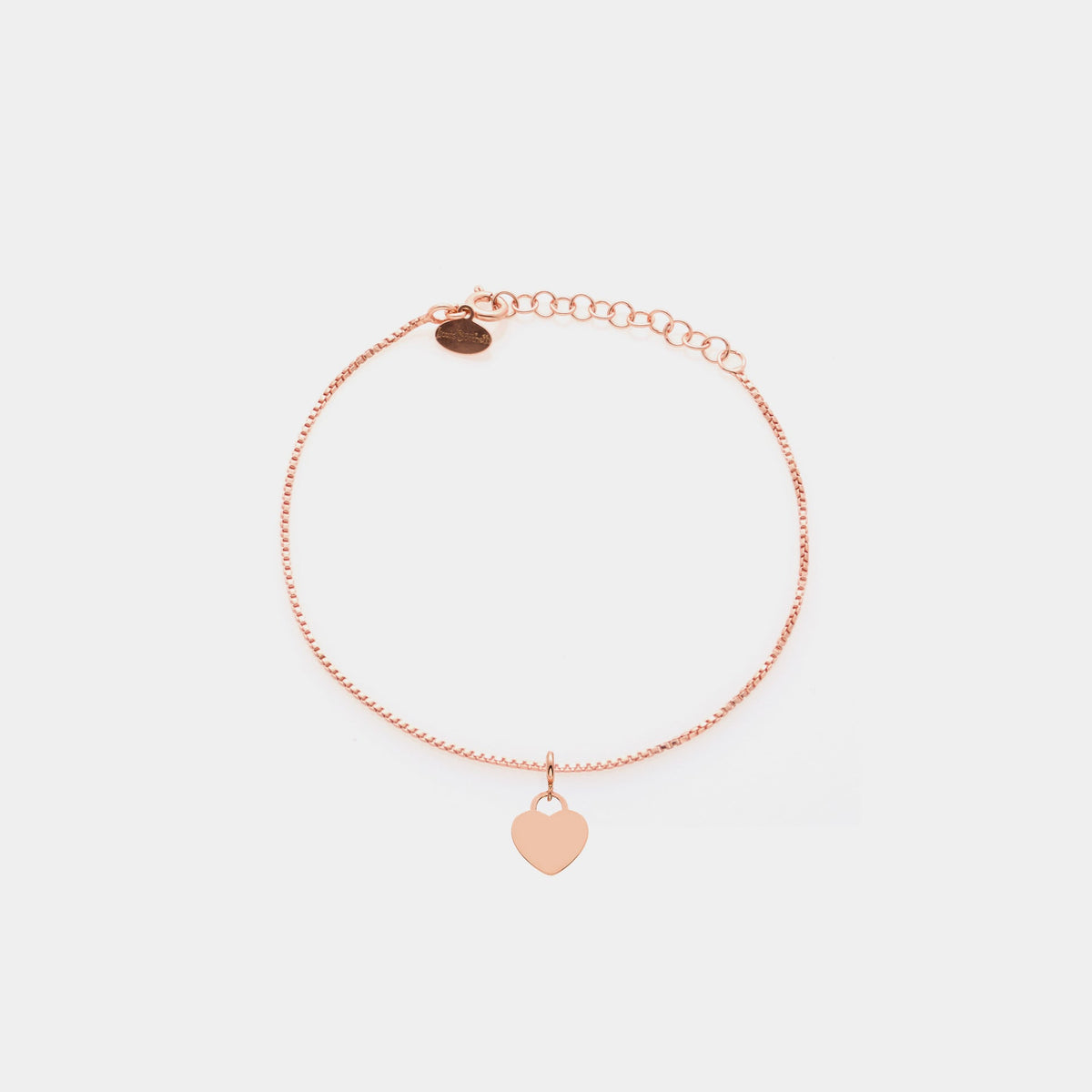 VENETIAN Link Bracelet in Rose Silver ref. LC171