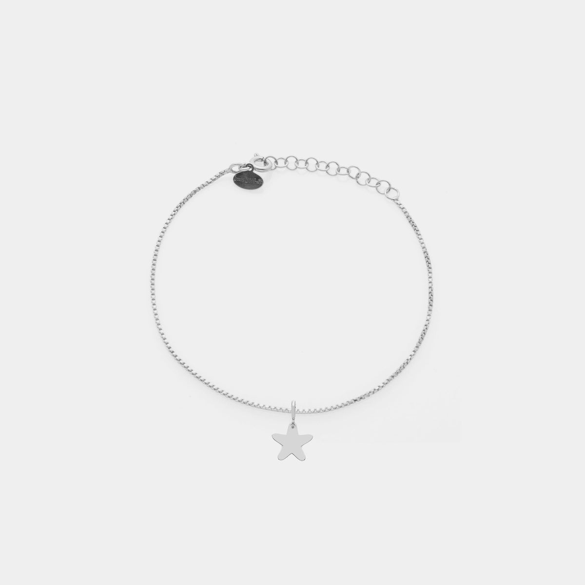 VENETIAN Link Bracelet in Rhodium-Plated Silver ref. LC170
