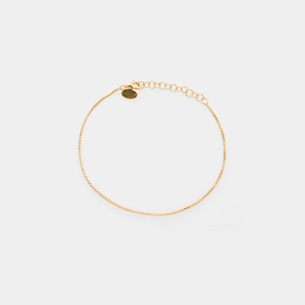 VENETIAN Link Bracelet in Gold-Plated Silver ref. LC169