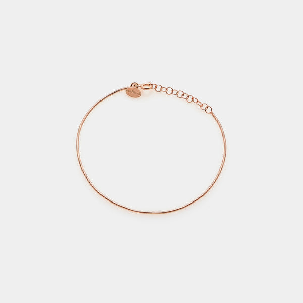 CATAIL LINK BRACELET in rose silver ref. LC174