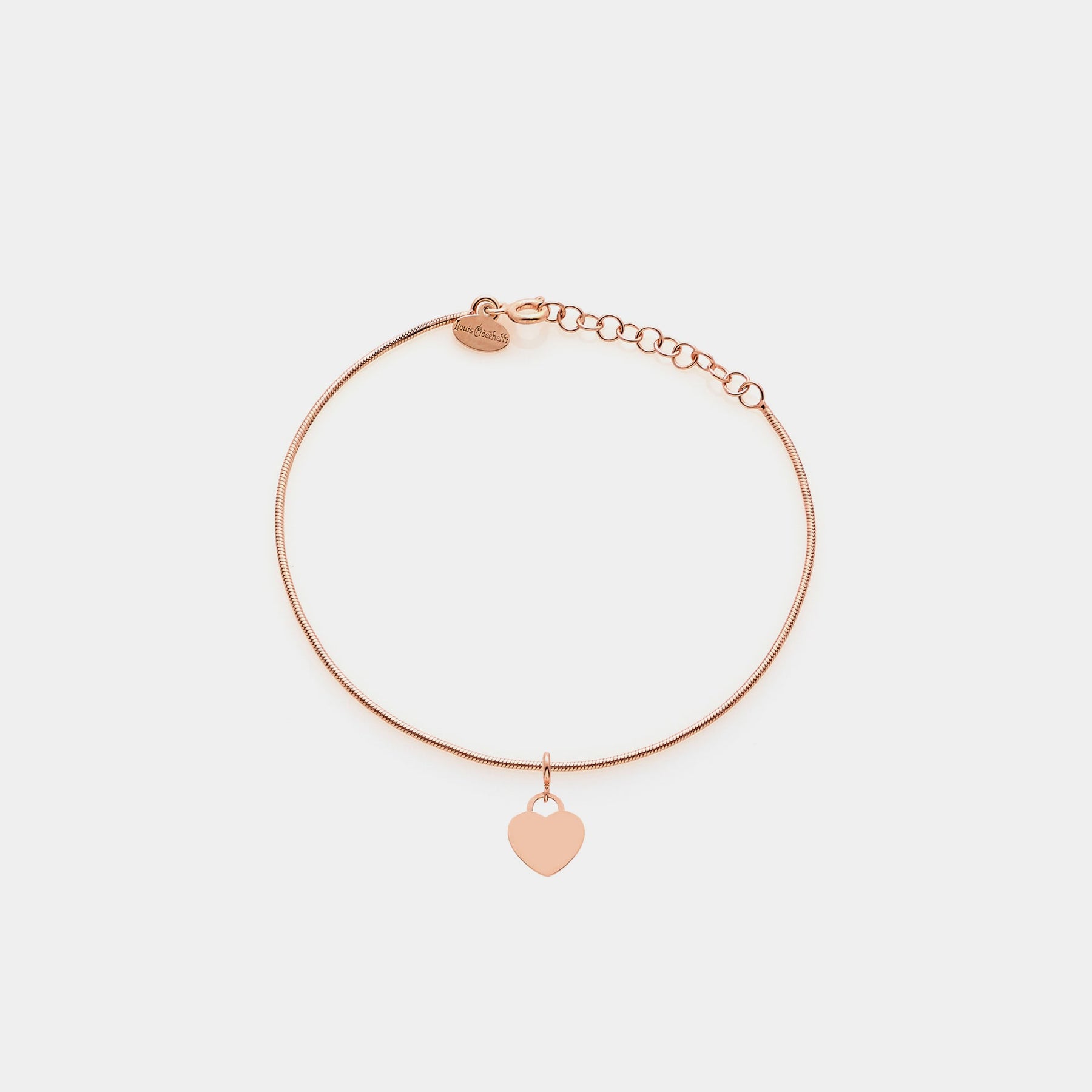 CATAIL LINK BRACELET in rose silver ref. LC174