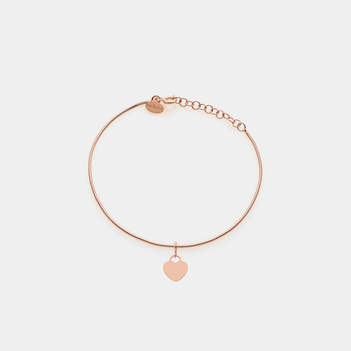 CATAIL LINK BRACELET in rose silver ref. LC174