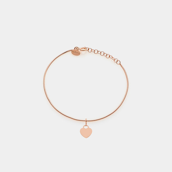 CATAIL LINK BRACELET in rose silver ref. LC174
